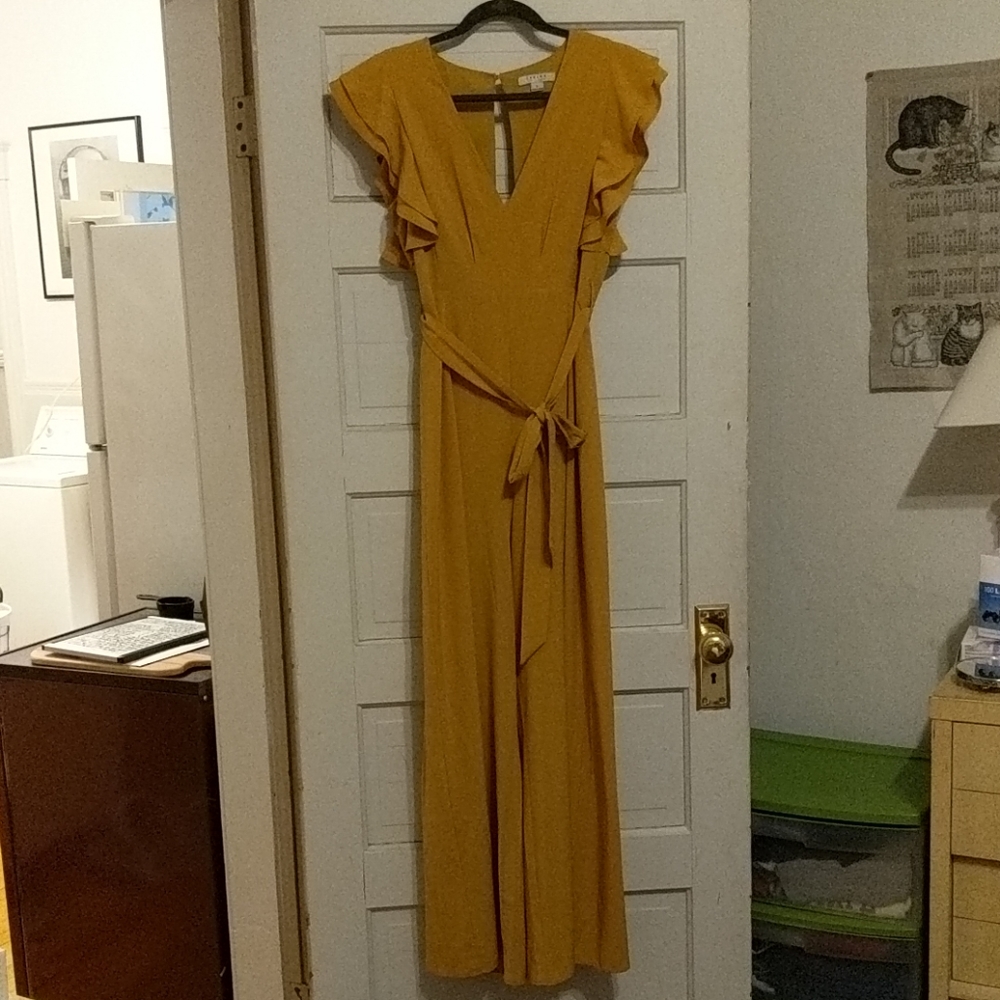 Yellow jumpsuit